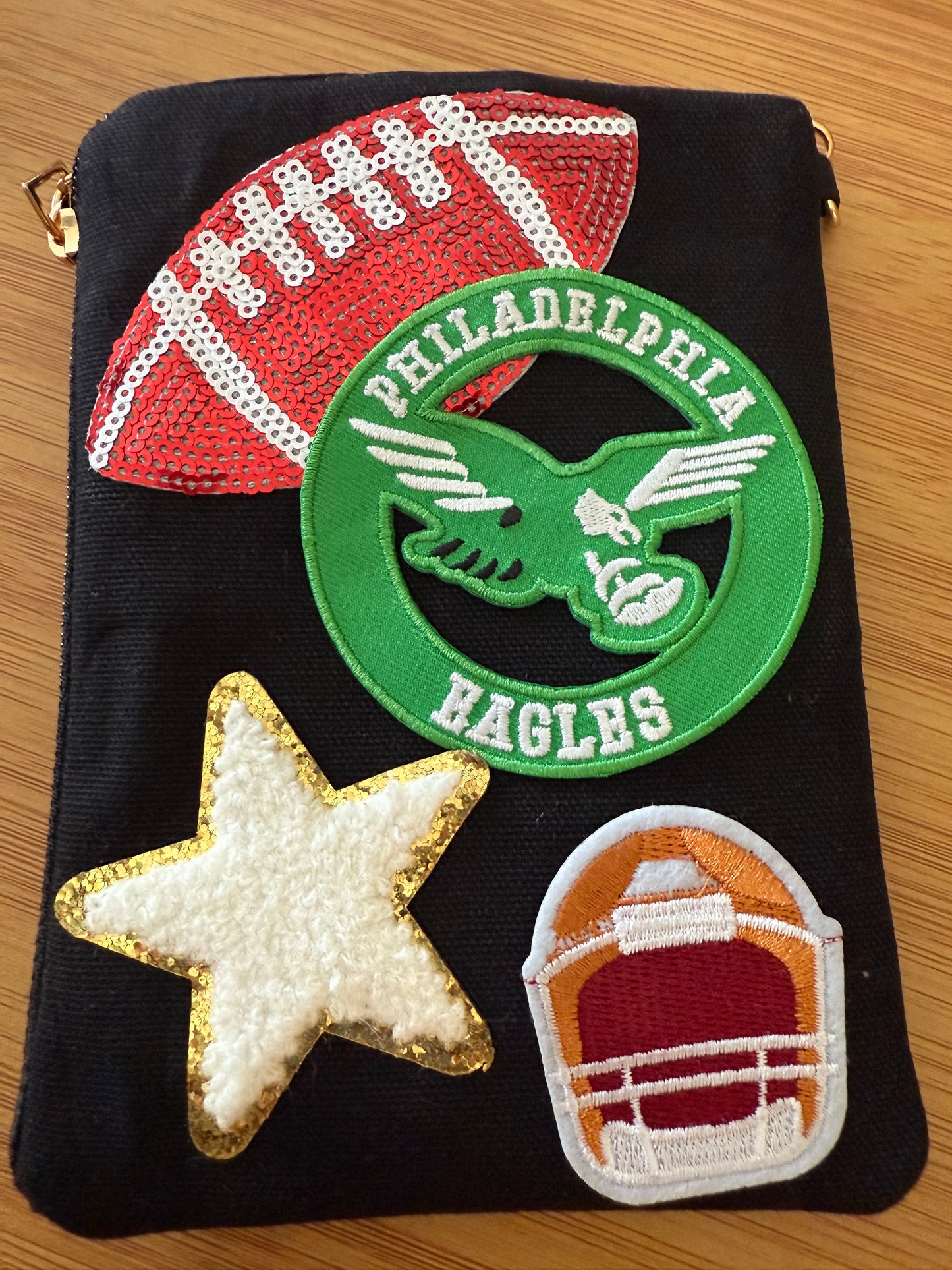 Custom Football Gameday Crossbody