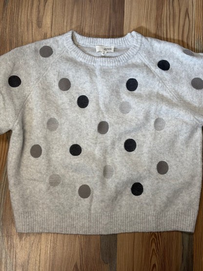 Grey Polka Dot Sweater