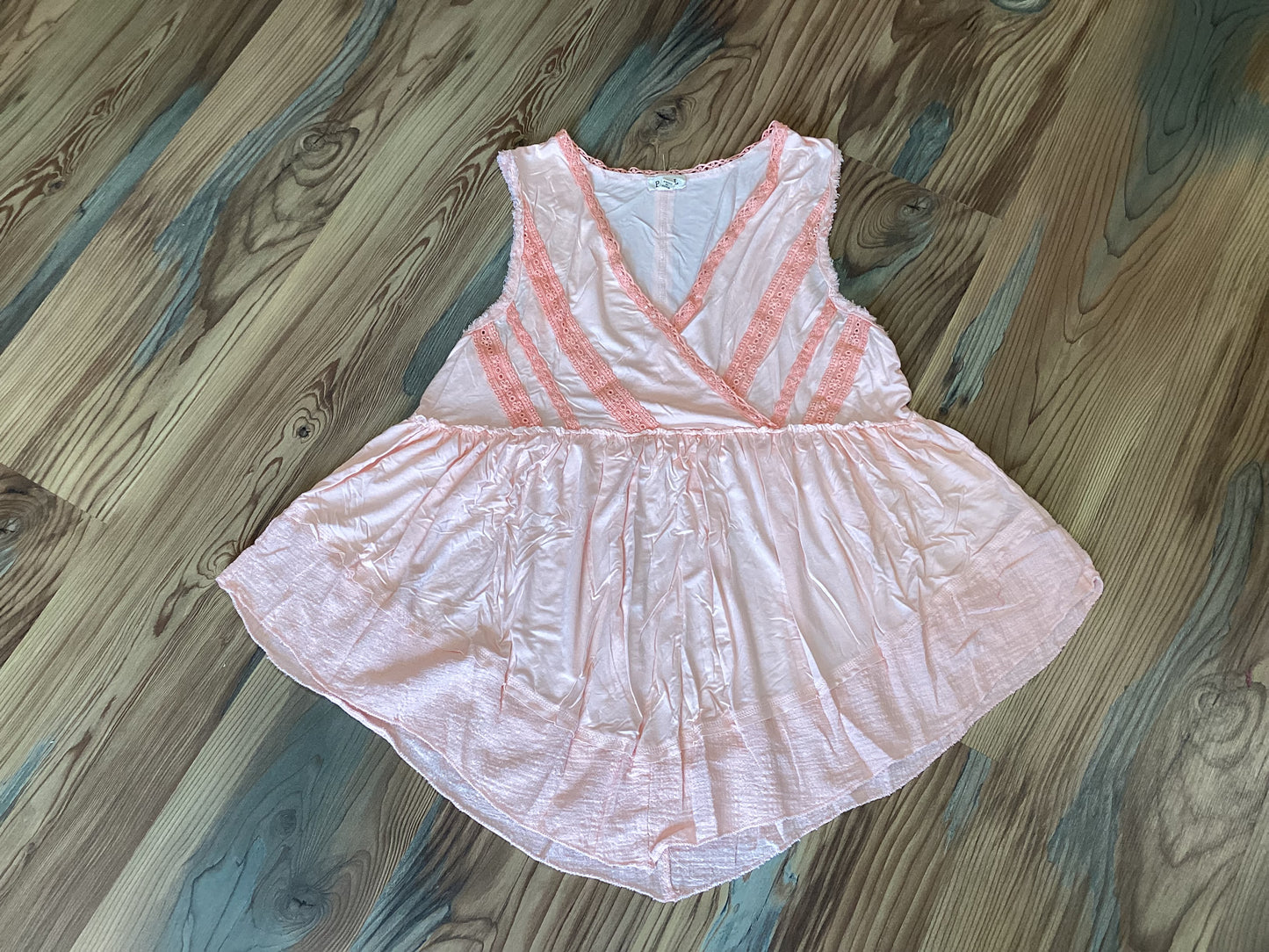Peach Babydoll Tank