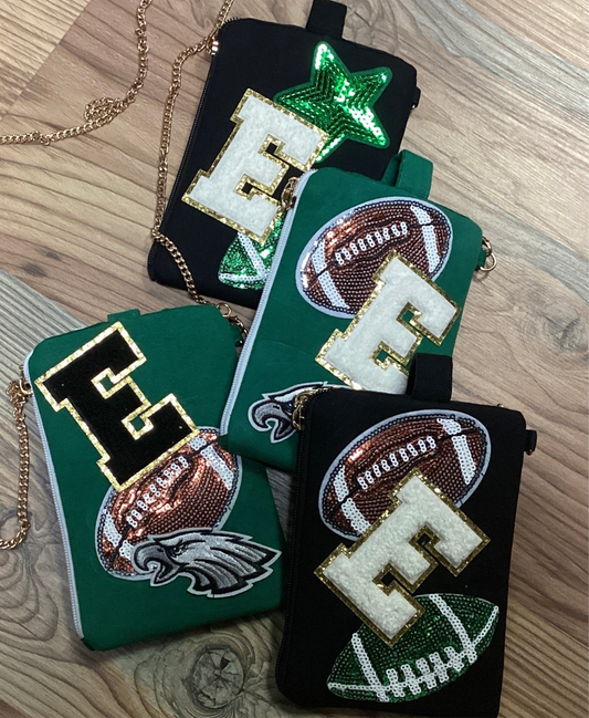Custom Football Gameday Crossbody