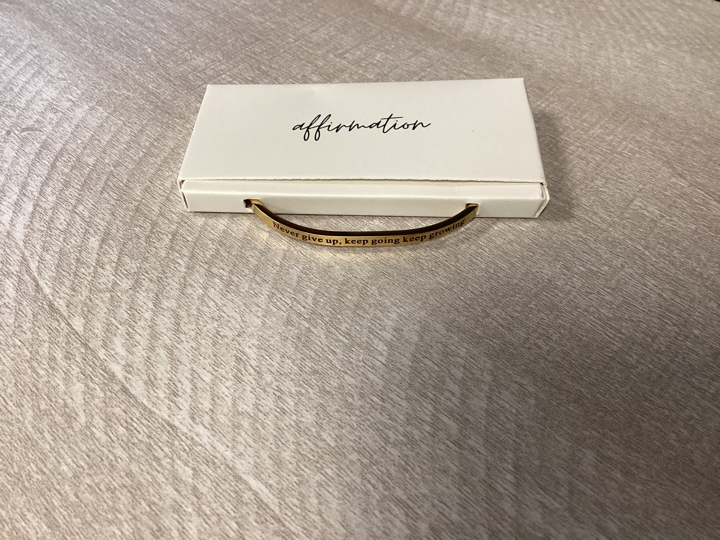 Affirmation Cuffs