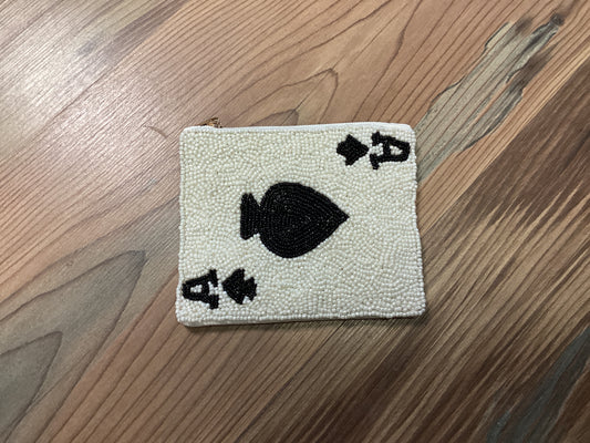 Ace Of Spade Seed Bead