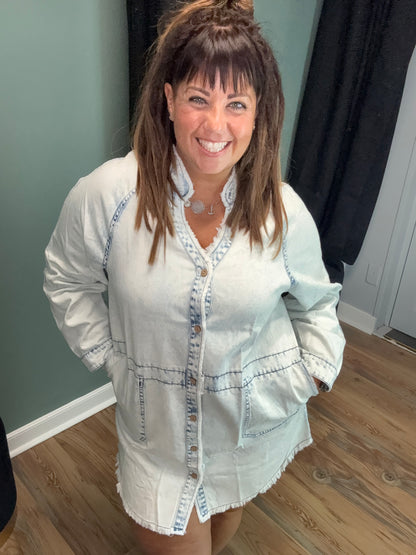 Denim Utility Dress