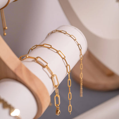Paperclip Chain Bracelet/Anklet