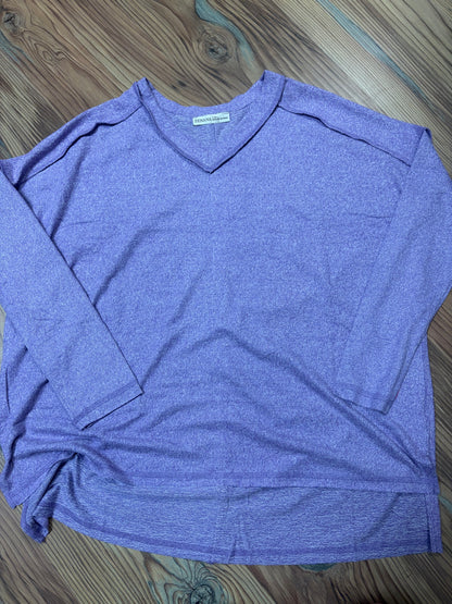 Lavender Softy Hacci Long Sleeve