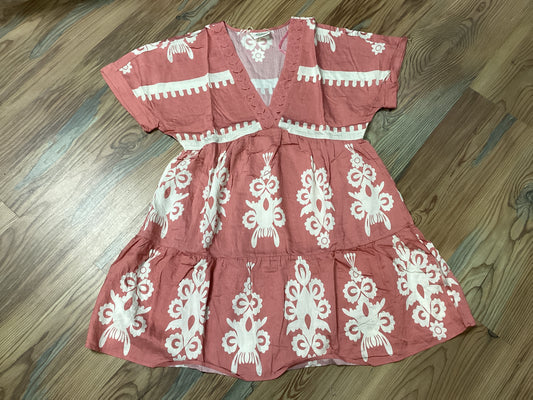 Blush V Mini Dress