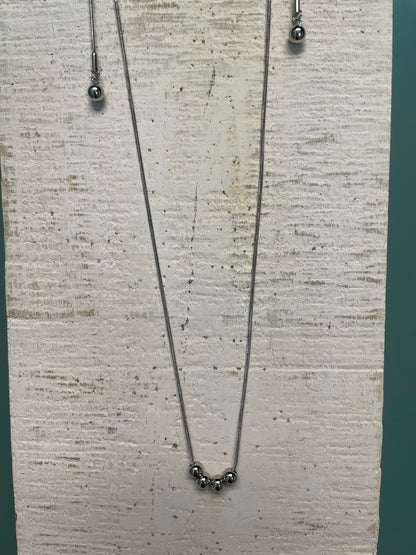 18K PVD Stainless Toggle Necklace