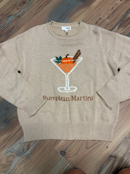 Pumpkin Martini Knit