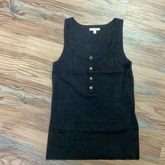 Your Go To Henley Tank Black