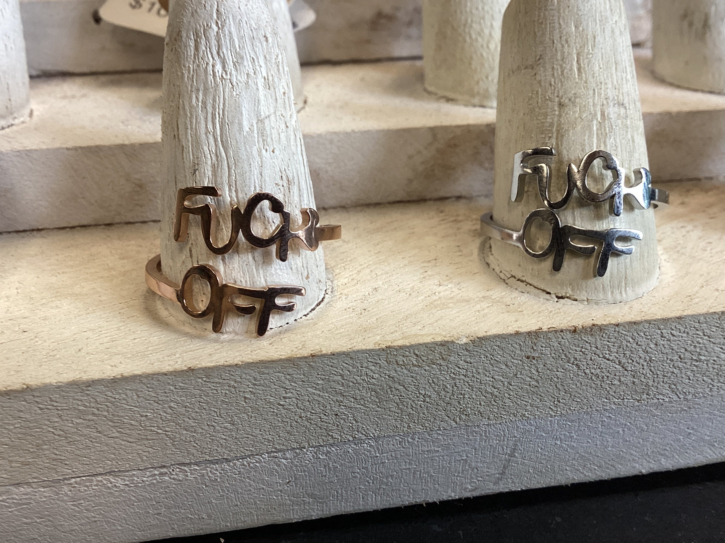 Large Fuck Off Ring