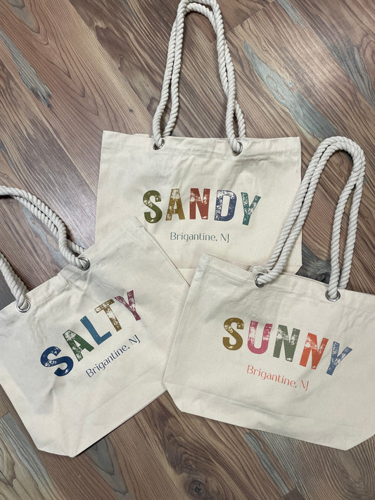 Custom Brigantine Tote