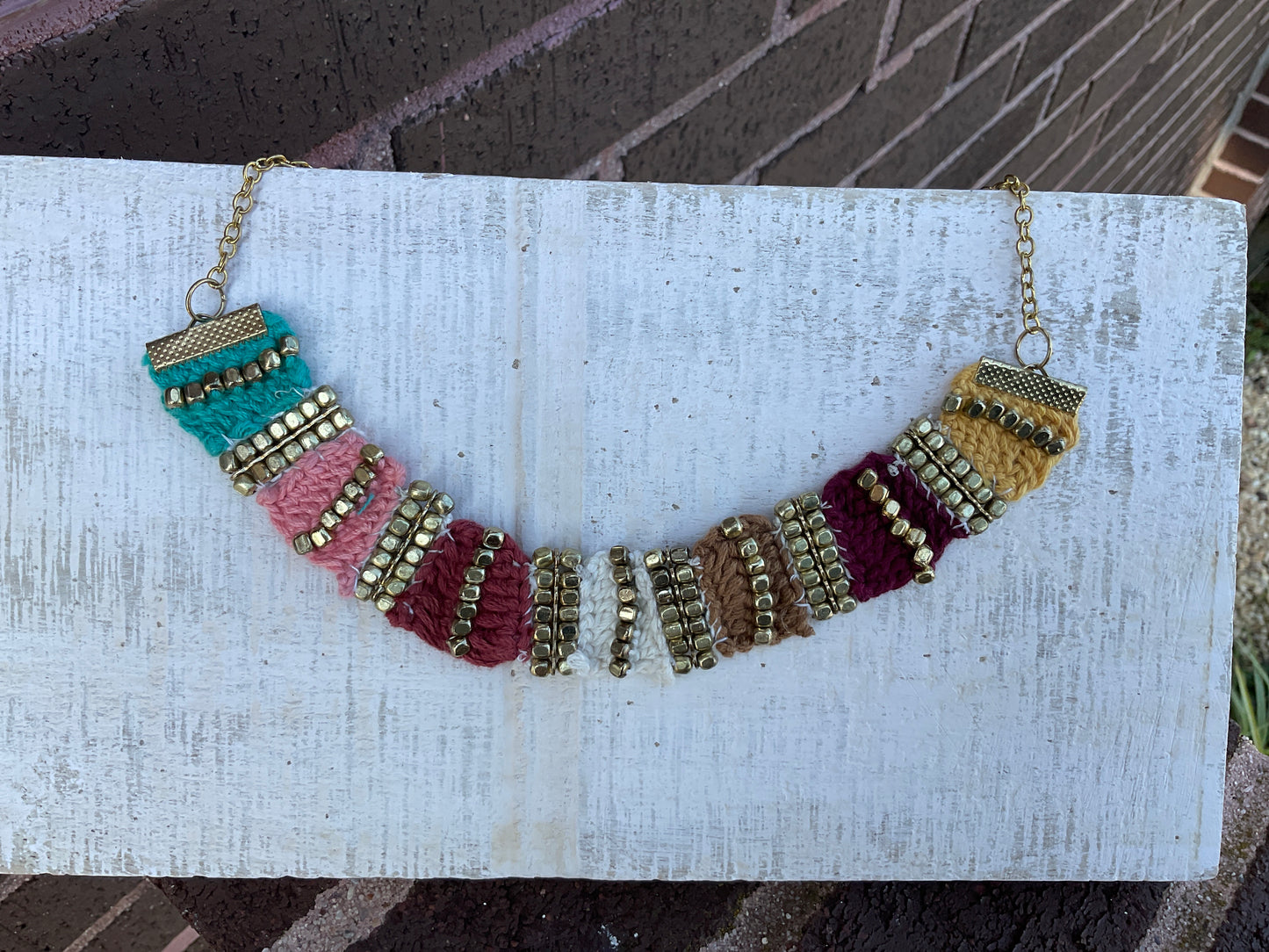 Specialty Colorblock Necklace