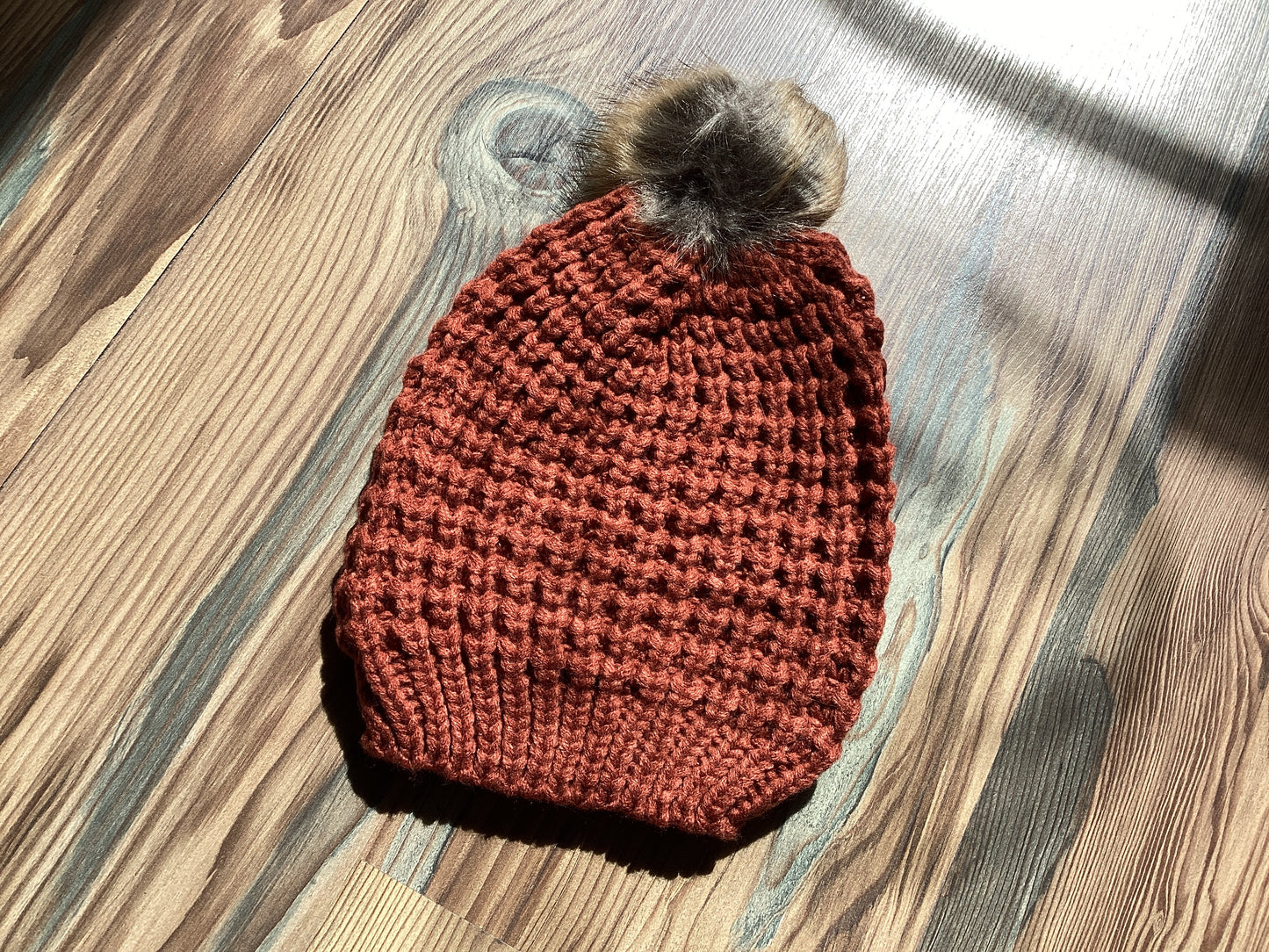 Knit Pom Beanie