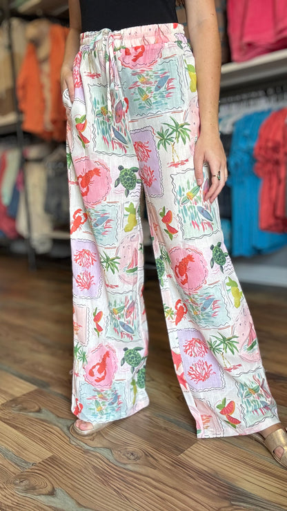 Nautical Summer Pants