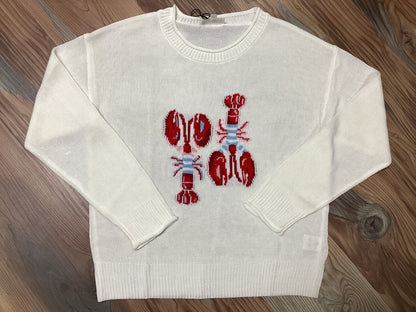 Ivory Lobster Knit