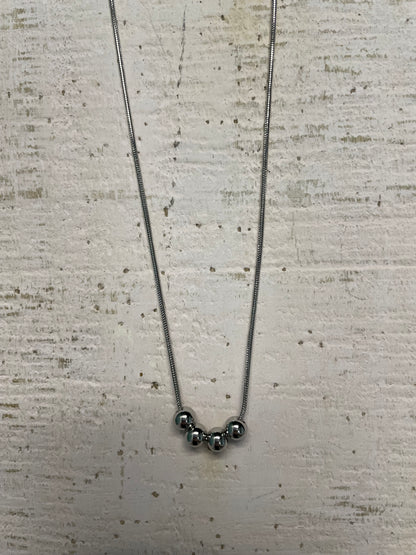 18K PVD Stainless Toggle Necklace