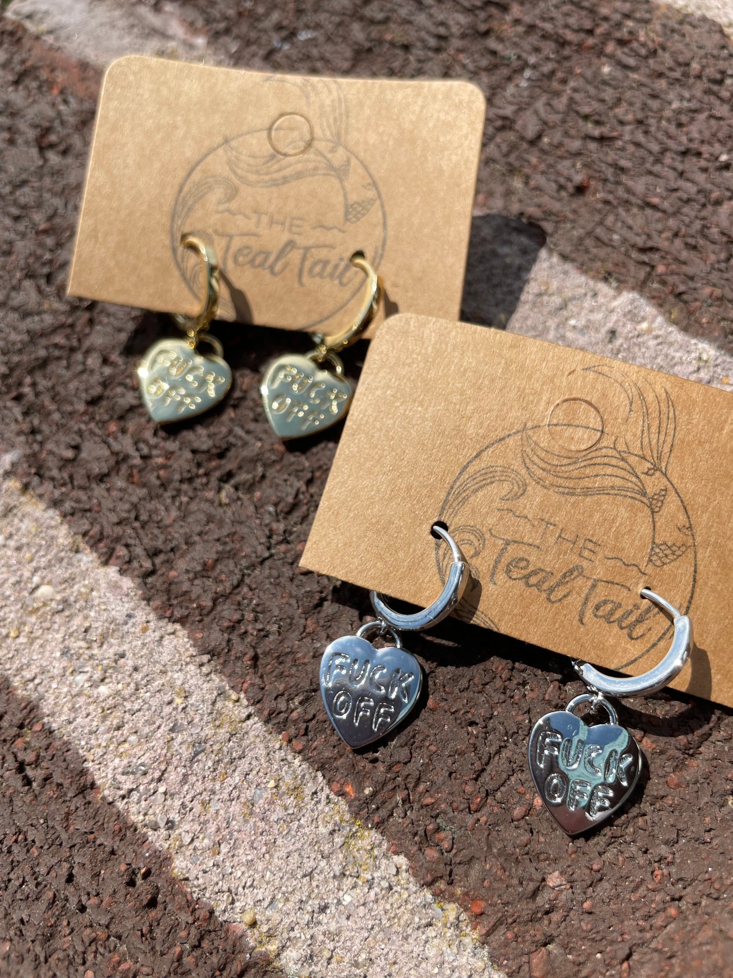Fuck Off Dangle Earrings