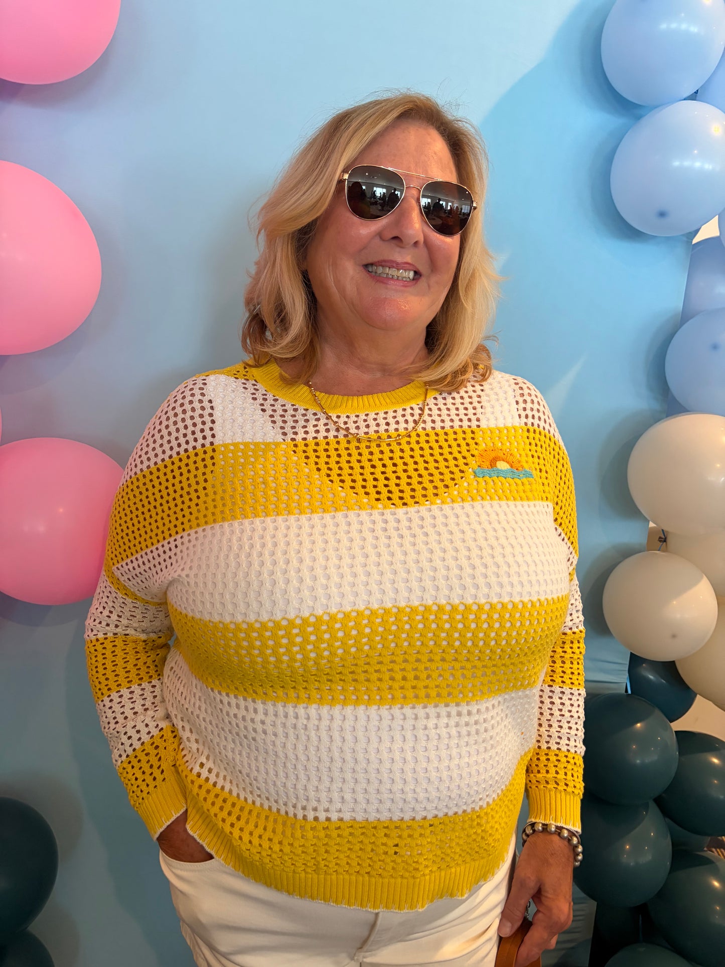 Yellow Sunrise Knit