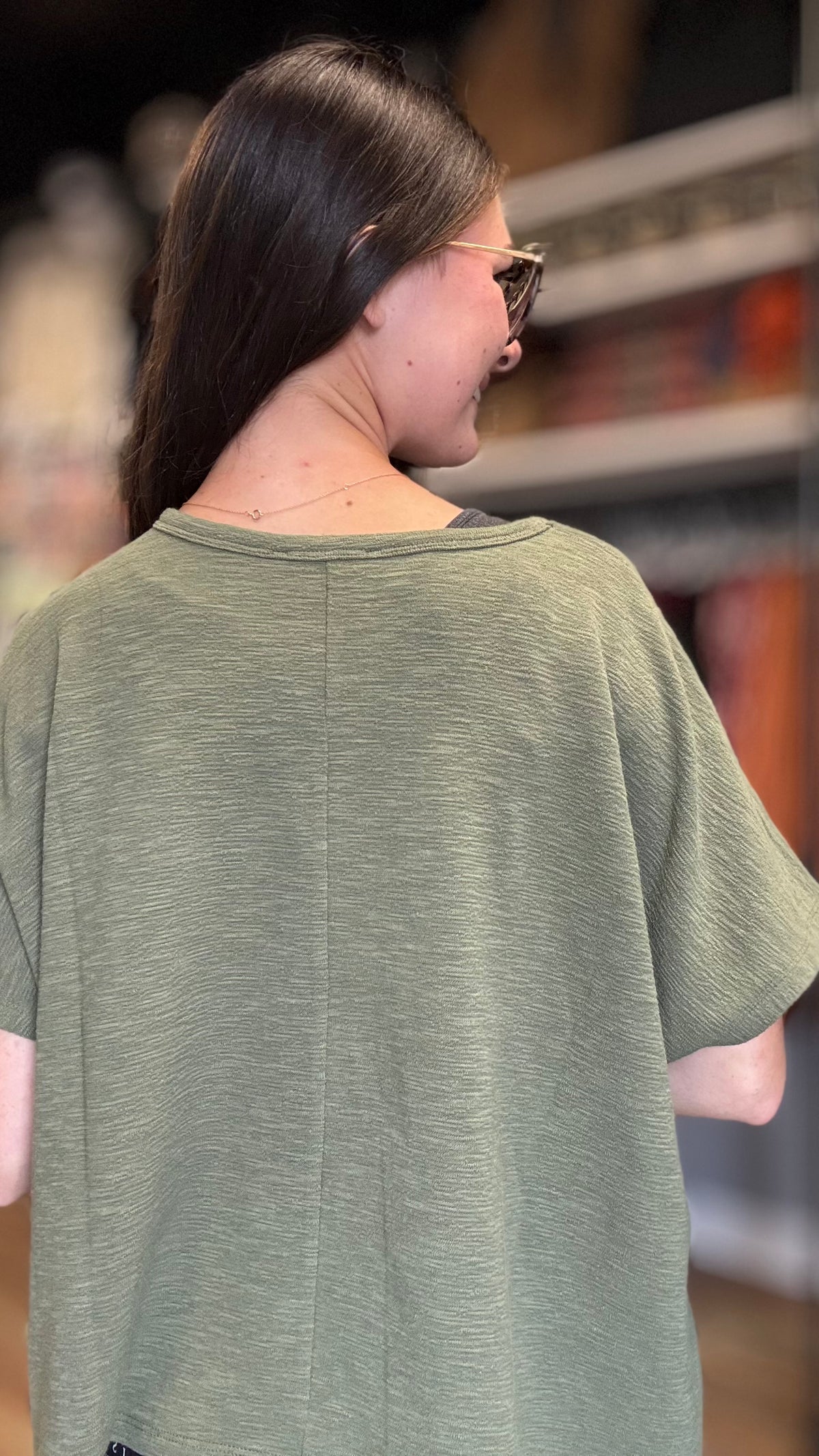 Olive Cotton Slub
