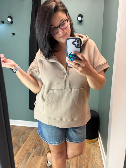 Mocha Boyfriend Hoodie