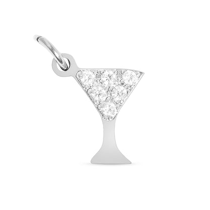 Martini Glass Charm