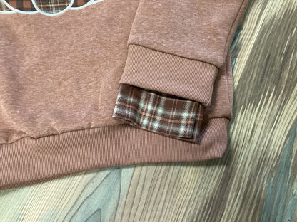 Patchwork Pumpkin Sweatshirt