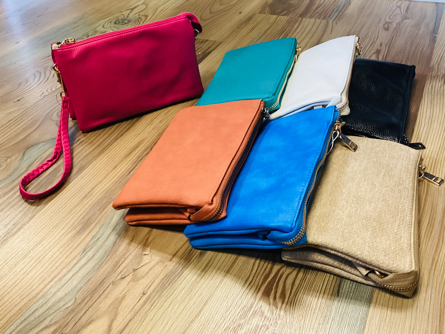 Crossbody Wristlet Bag