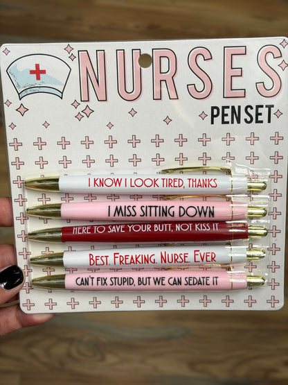 Nurse Pen Set