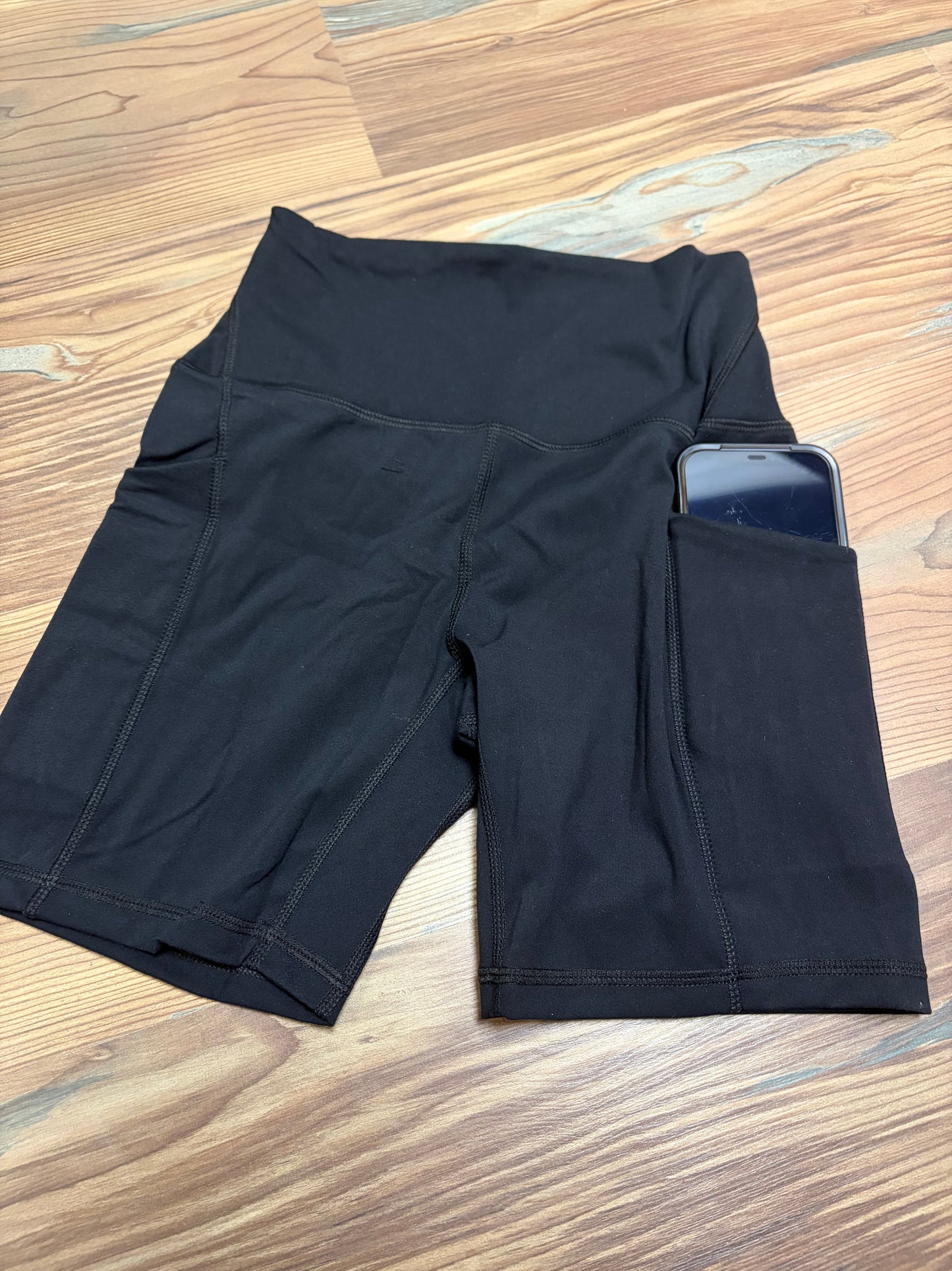 Black Butter Biker Shorts