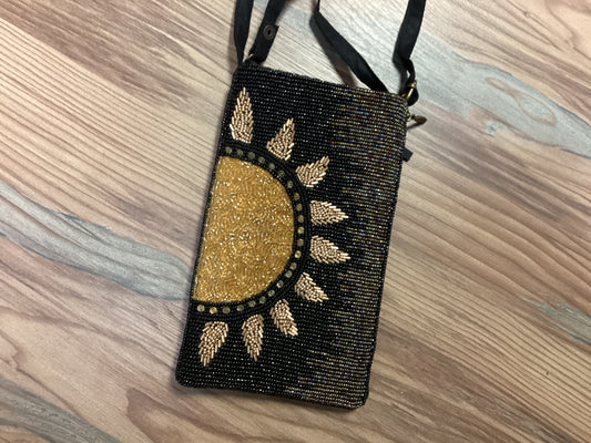 Autumn Sun Seed Bead Bag