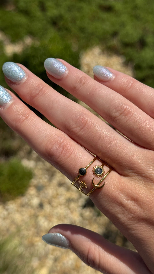 Midnight Cosmos Ring