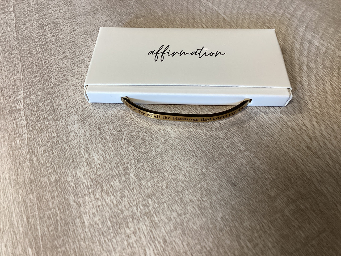 Affirmation Cuffs