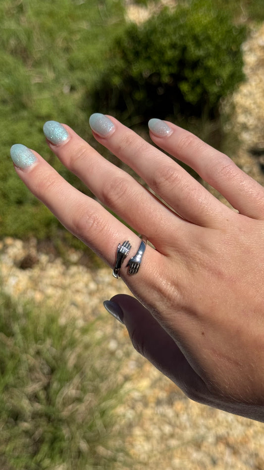 Stainless Hug Ring