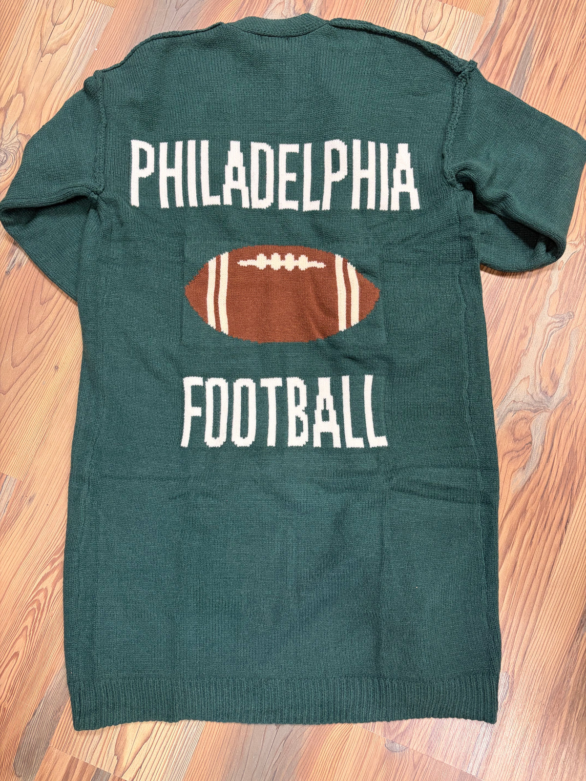 Philadelphia Football Knee Length Cardi One Size