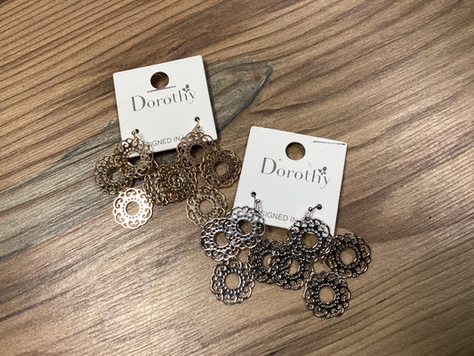 Doily Tiered Dangles