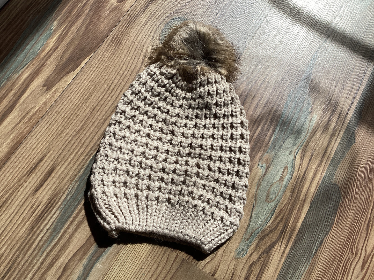 Knit Pom Beanie