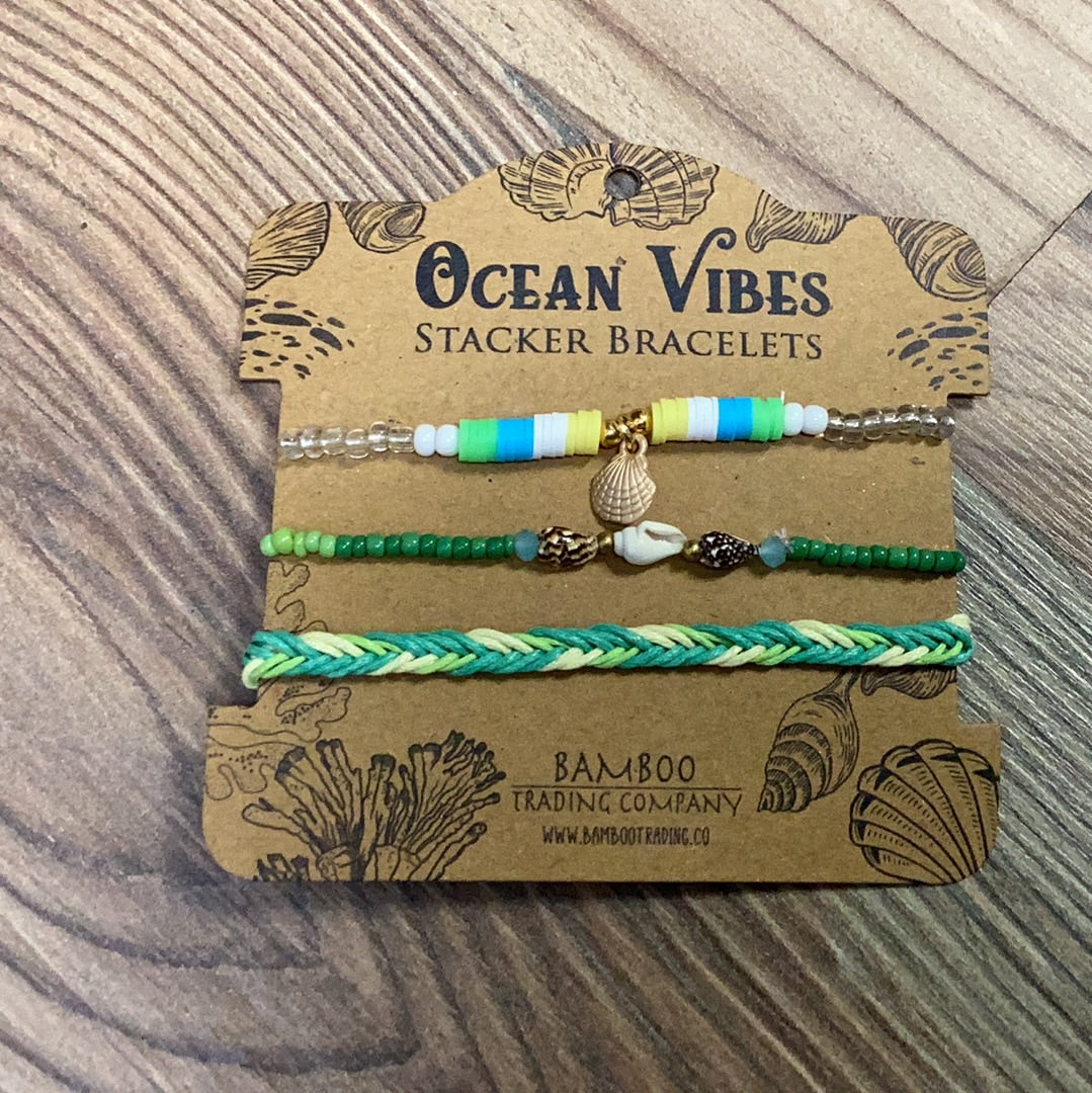 Ocean Vibes Stacker Bracelets