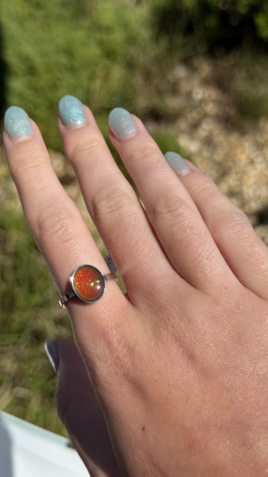 Stainless Steel Mood Ring