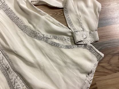 Vintage Washed Grey Button Down