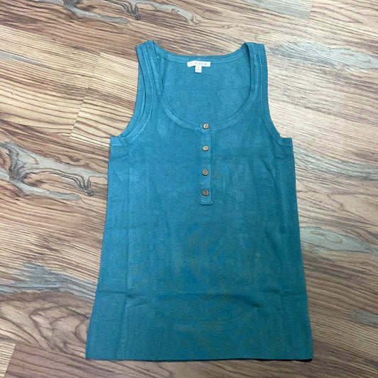 Your Go To Henley Tank Teal