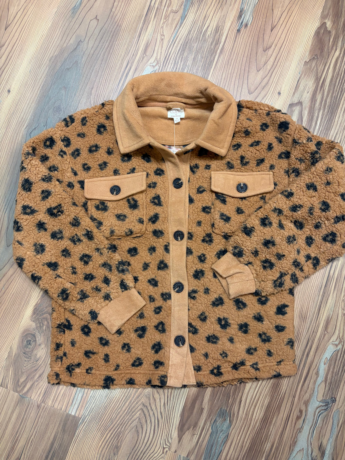 Fluffy Cheetah Shacket