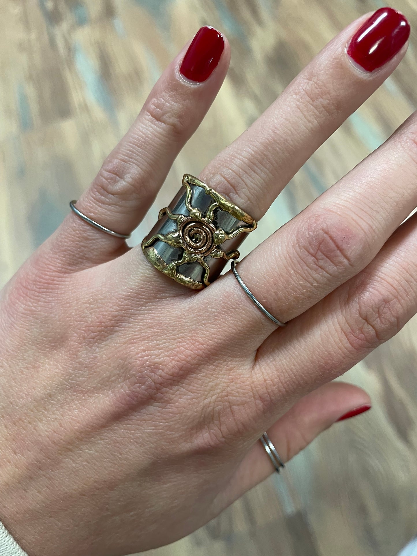Mixed Metal Rings