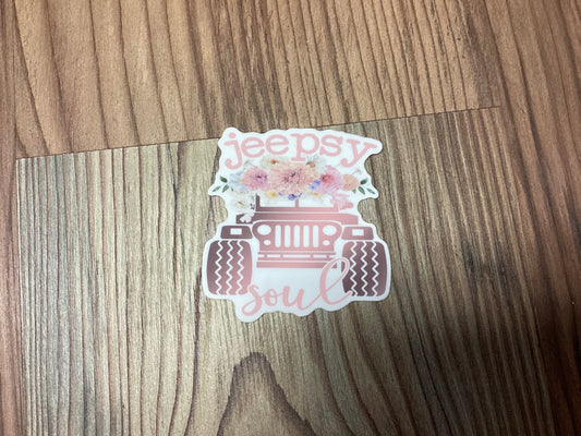 Jeepsy  Soul Sticker