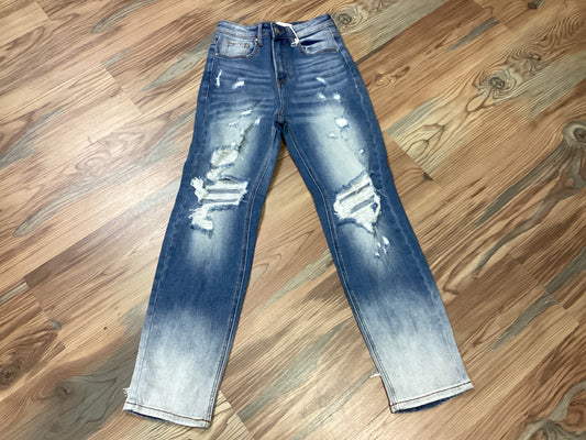 Risen Ombre Distressed Boyfriend