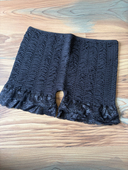 Black Lace Shorts