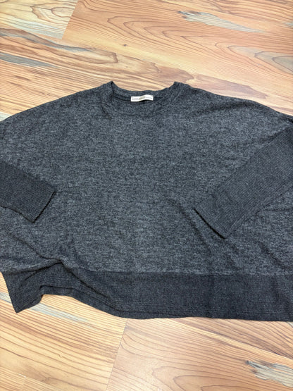 Black Brushed Melange Dolman