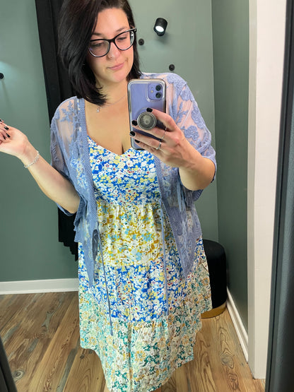 Floral Breezy A Line Dress