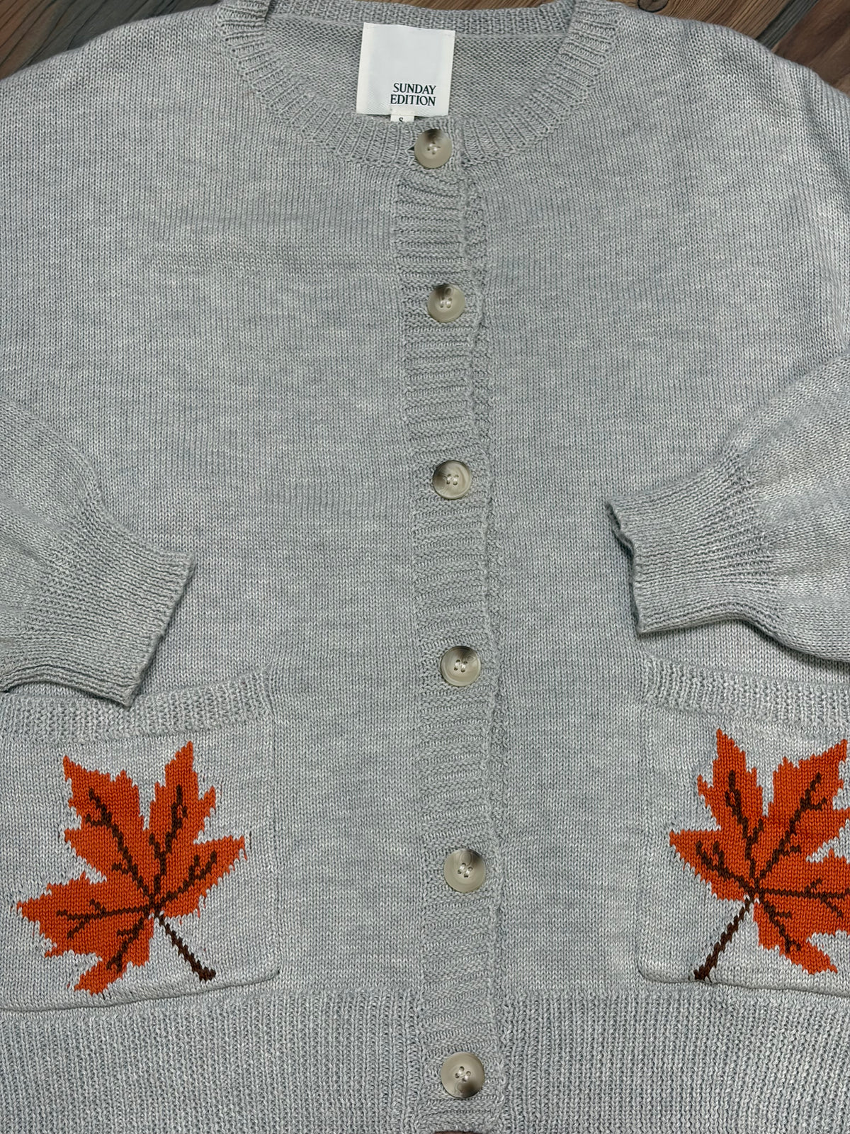 Gray Autumn Cardigan
