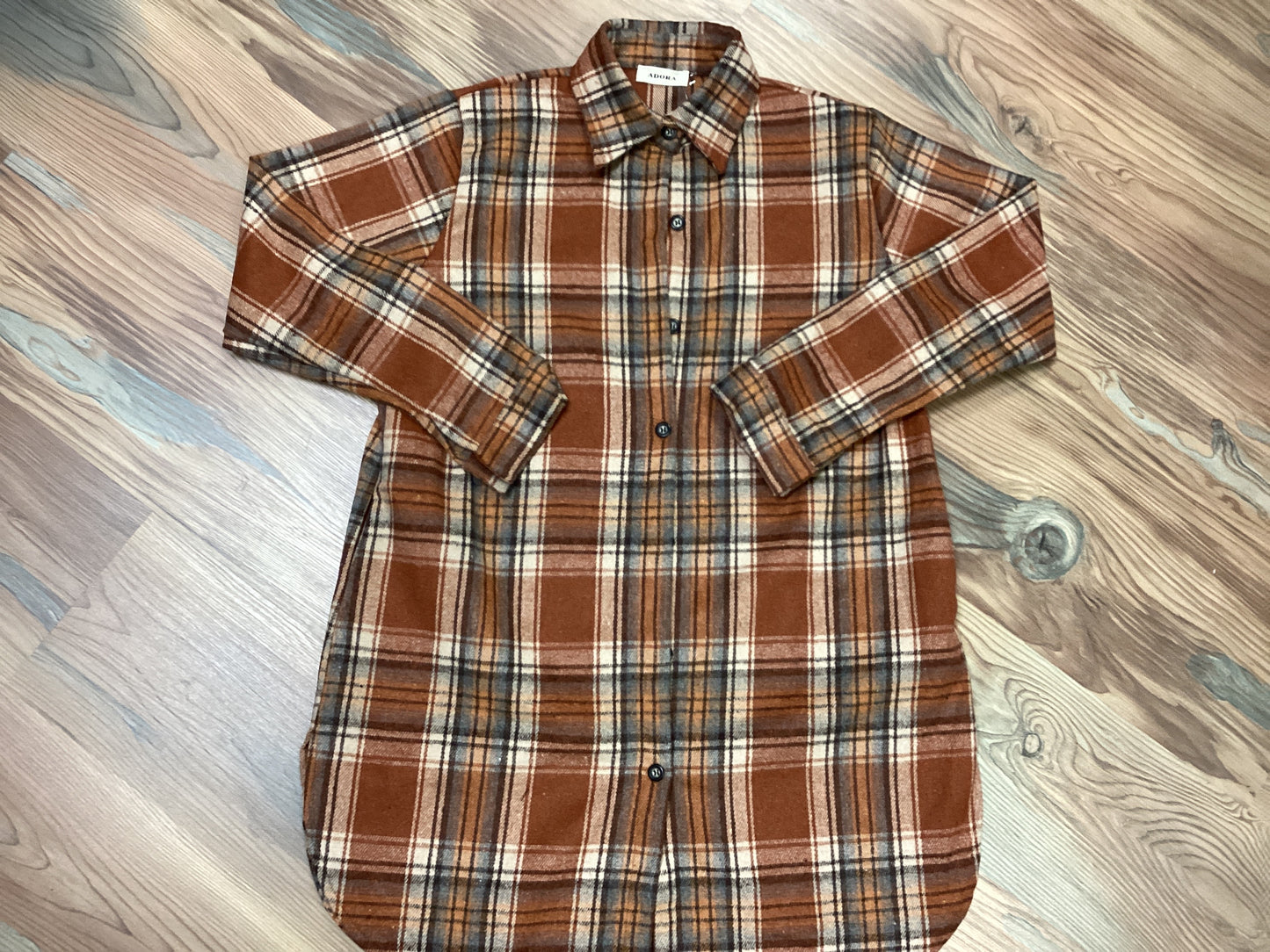 Fall Vibes Flannel Shacket