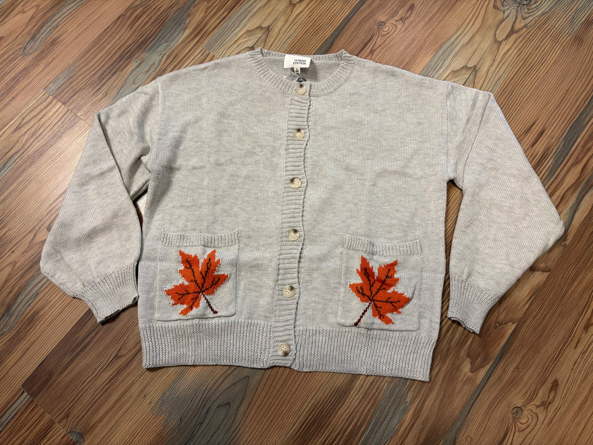 Gray Autumn Cardigan